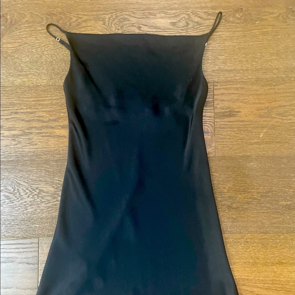 Planet Blue Black Slip Dress (see second photo for fit)